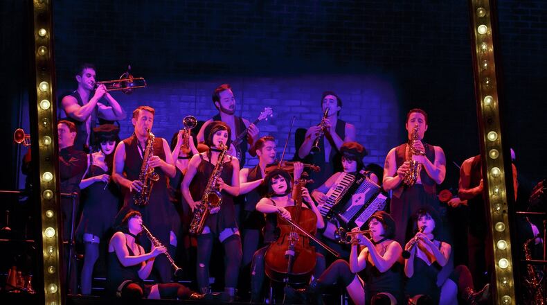 The national touring company production of “Cabaret” continues through Nov. 6 at the Fox Theatre. CONTRIBUTED BY JOAN MARCUS