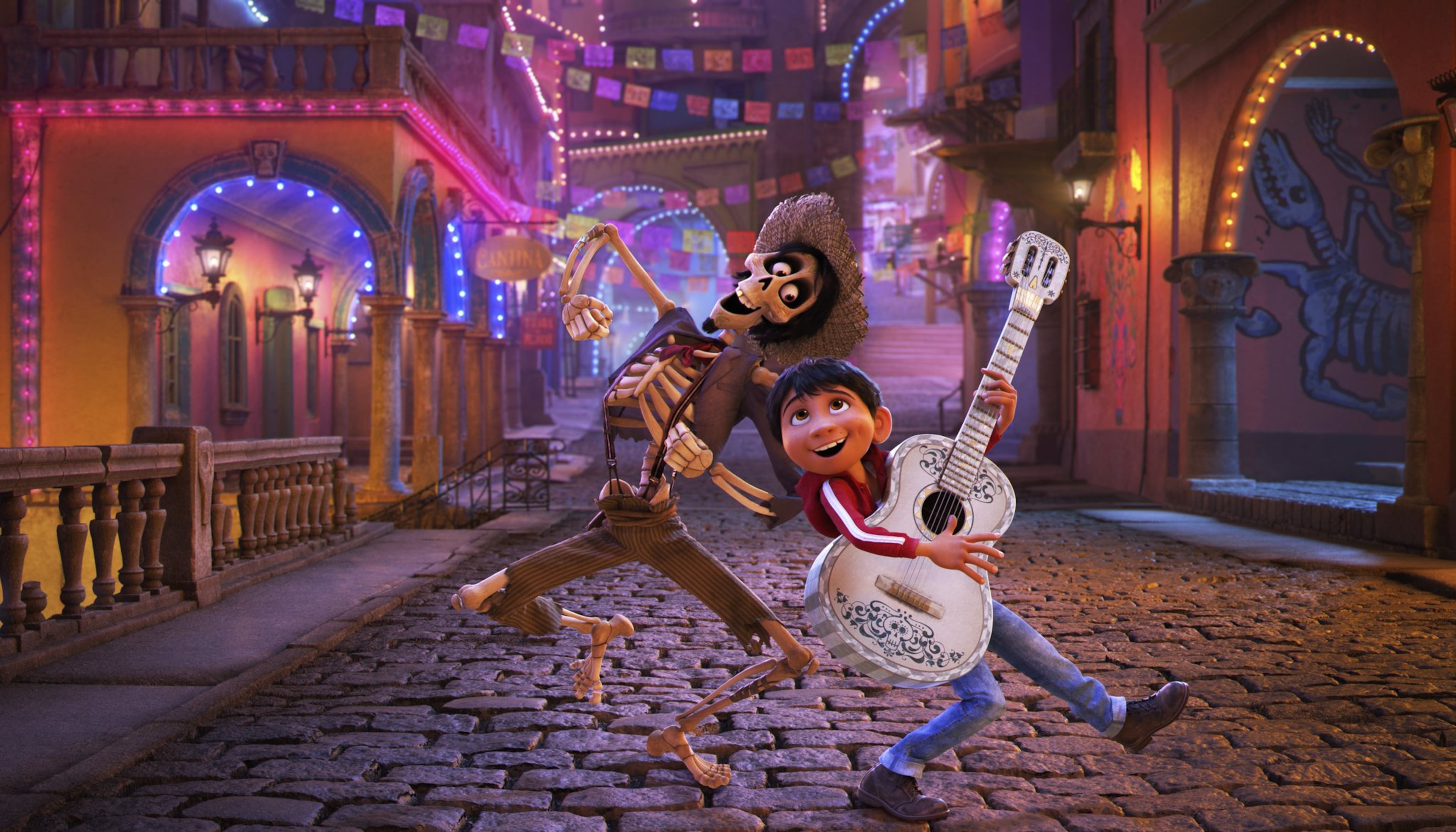 “Coco,” the musical family tale centered around the Day of the Dead holiday, is being screened at 6 p.m. Saturday at Suwanee's Town Center Park. (Courtesy of Disney-Pixar)