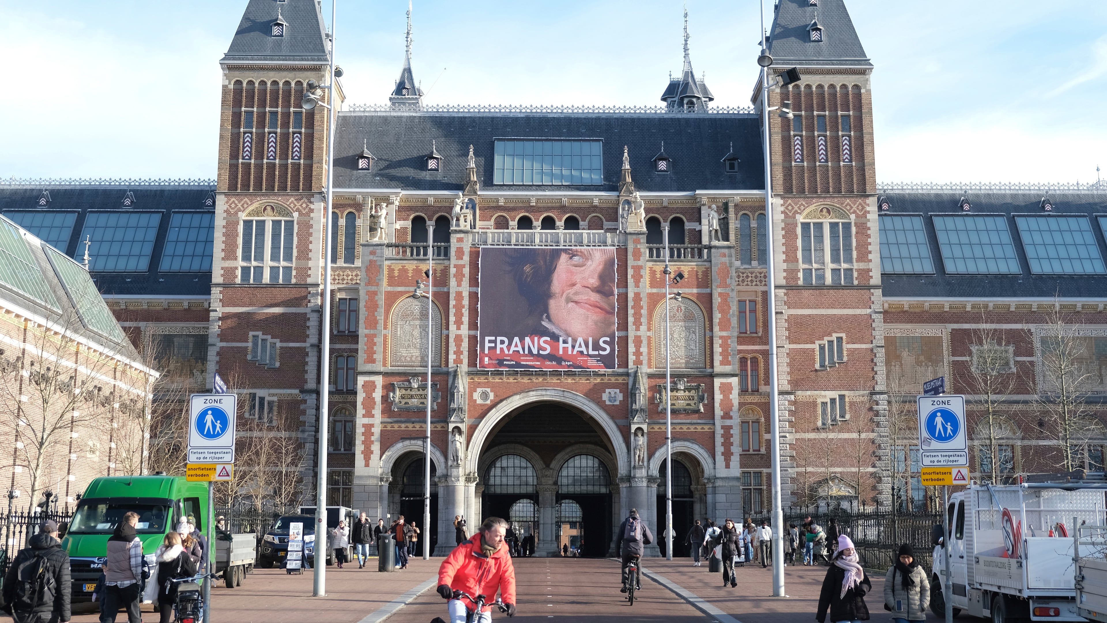 FILE - The Rijksmuseum in Amsterdam, Netherlands, Tuesday, Feb. 13, 2024. (AP Photo/Mike Corder, File)