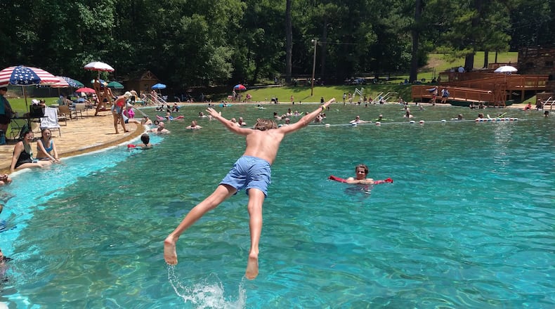 Attractions at FDR State Park in Pine Mountain include two lakes, a swimming pool, cottages, campsites and more.
(Courtesy of the Georgia Department of Natural Resources)