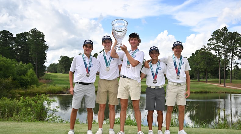 PINEHURST, NORTH CAROLINA - JULY 13: during the PGA National High School Boys Invitational at Pinehurst Resort on July 13, 2022 in Pinehurst, North Carolina. (Photo by Grant Halverson/PGA of America via Getty Images)