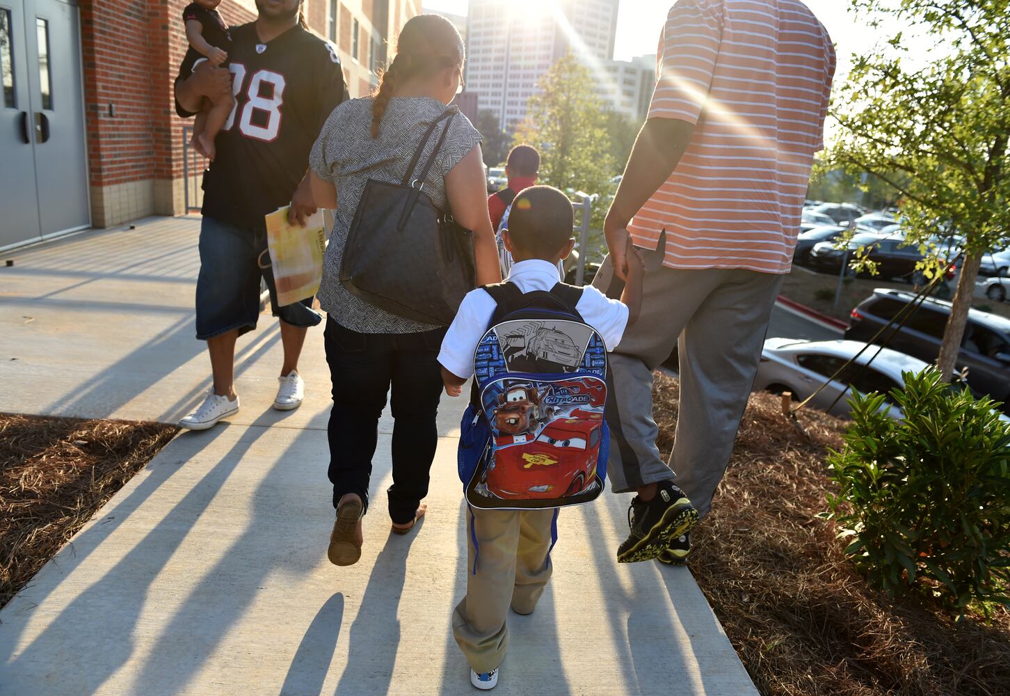Back to school at: Teasley Elementary