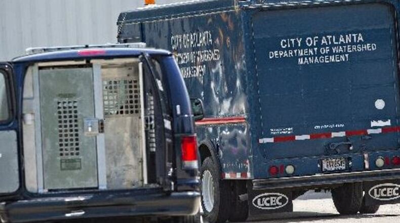 Atlanta’s departments of watershed management and public works fall under the responsibility of the city utilities committee. AJC file photo.