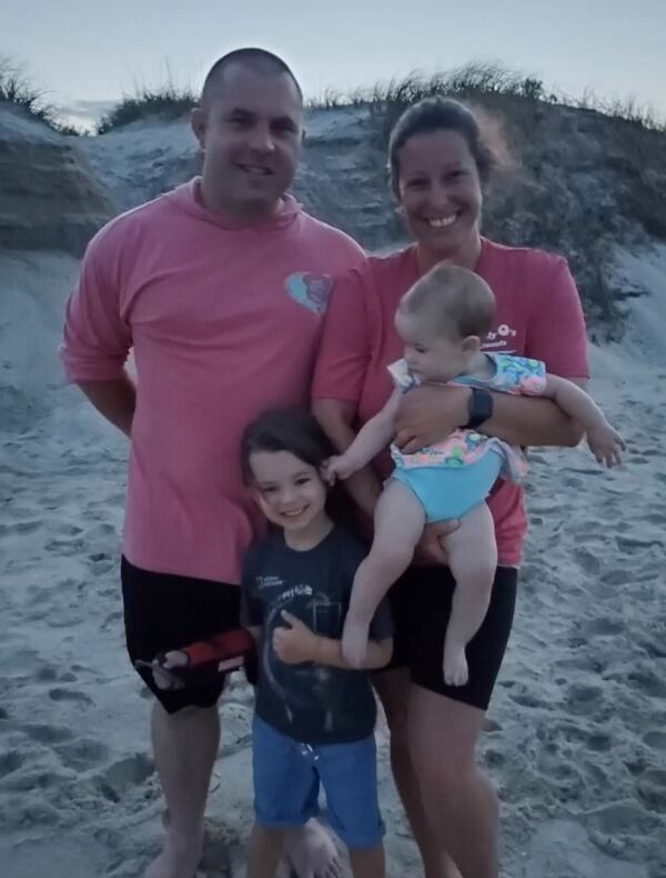 “In a way, I know that you're still here, but I miss you so damn much!” Wes Gibson wrote on Facebook, highlighting that his son Wyatt enjoyed waving at strangers at the store “because he knew that it absolutely made their day.” “I have lost my best friend.”  (Courtesy of Gibson family)