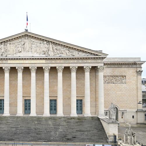 FILE - The National Assembly is seen, Jan. 13, 2026, in Paris. (AP Photo/Emma Da Silva, File)