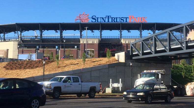 SunTrust Park, the new home of the Braves.