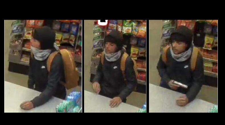 A man with “333” tattooed on his face tried to rob a QuikTrip in Lawrenceville, Gwinnett County police said.