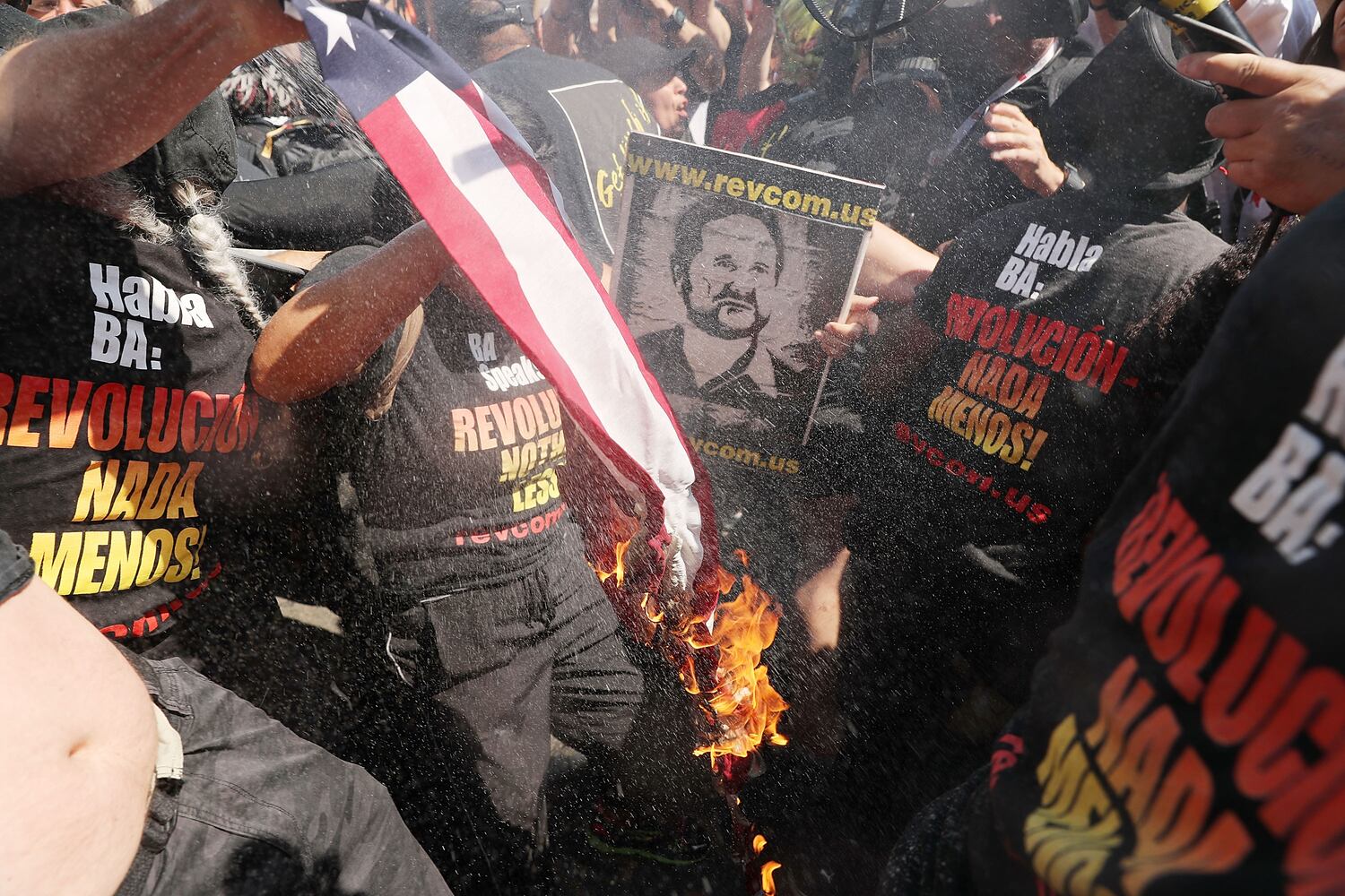Protests outside GOP convention July 20