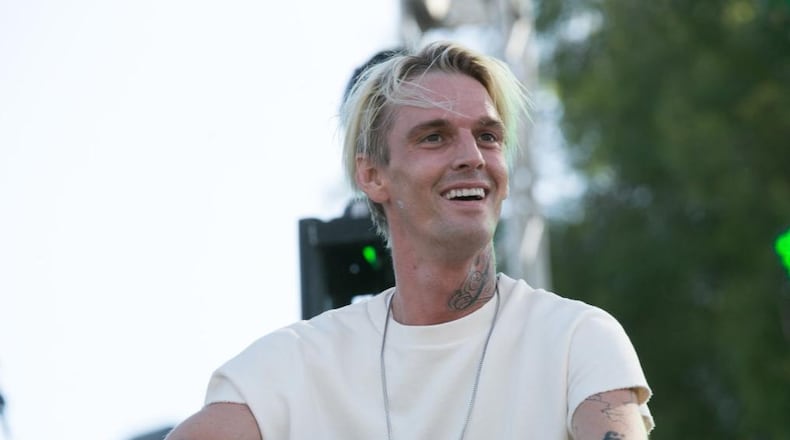 Singer Aaron Carter attended the LA Pride Music Festival and Parade 2017 on June 10, 2017 in West Hollywood, California.
