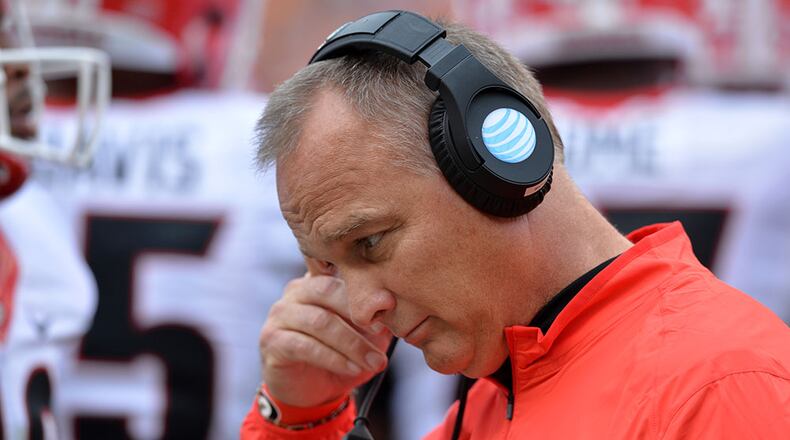 The Georgia Bulldogs and Mark Richt are feeling the pressure after two-straight losses.