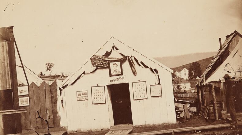 Isaac H. Bonsall's "Bonsall’s Photo Gallery, Chattanooga, TN, 1865." Photo: Isaac H. Bonsall / Courtesy of High Museum of Art