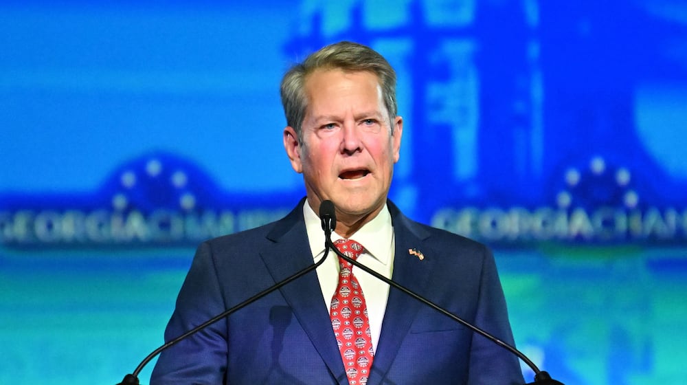 Georgia Gov. Brian Kemp says he has not made a decision yet on whether to run for the U.S. Senate. (Hyosub Shin/AJC)