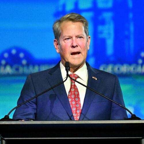 Georgia Gov. Brian Kemp is his second and final term of office. (Hyosub Shin/AJC)