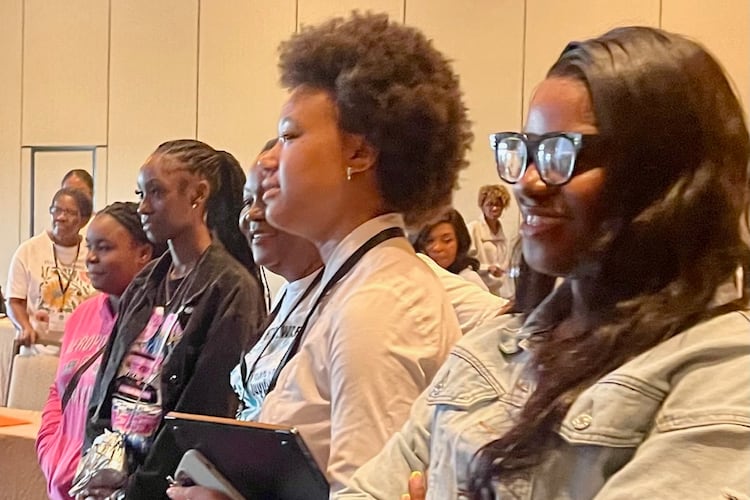 Researchers, advocates and ambassadors attend a meeting of the Southern Rural Black Women’s Initiative, Nov. 10, 2024. (Courtesy)