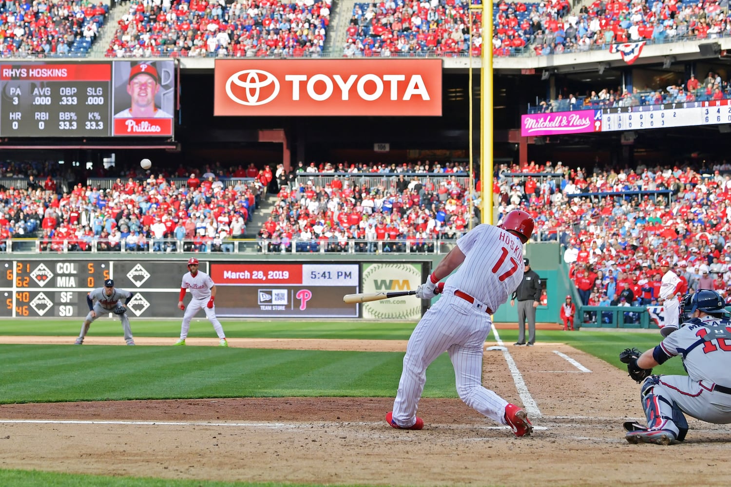 Photos: Braves flattened by Phillies on Opening Day