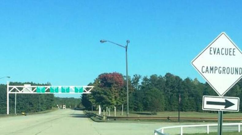 Atlanta Motor Speedway is opening its camping area for Hurricane Irma evacuees. (Credit: Atlanta Motor Speedway)