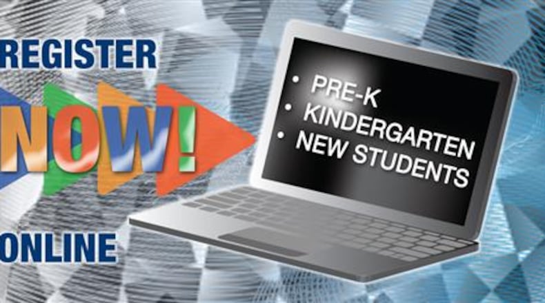 Online registration must be completed before required documentation is provided to the Fayette County Public Schools enrollment office. Courtesy FCBOE