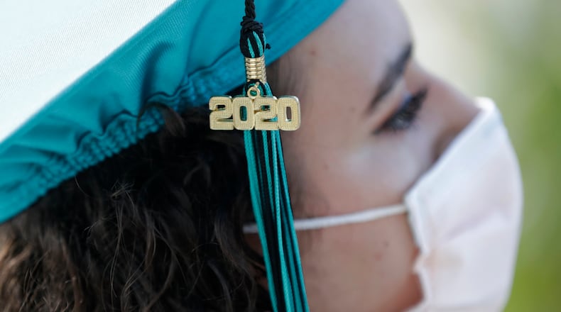 Georgia saw an increase in high school graduates in 2020. (AP Photo/Wilfredo Lee)