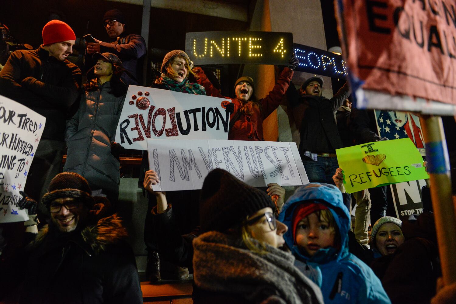 immigration ban protest
