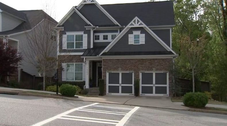 An Atlanta man was shocked when he came home to find a new crosswalk leading directly into his driveway.
