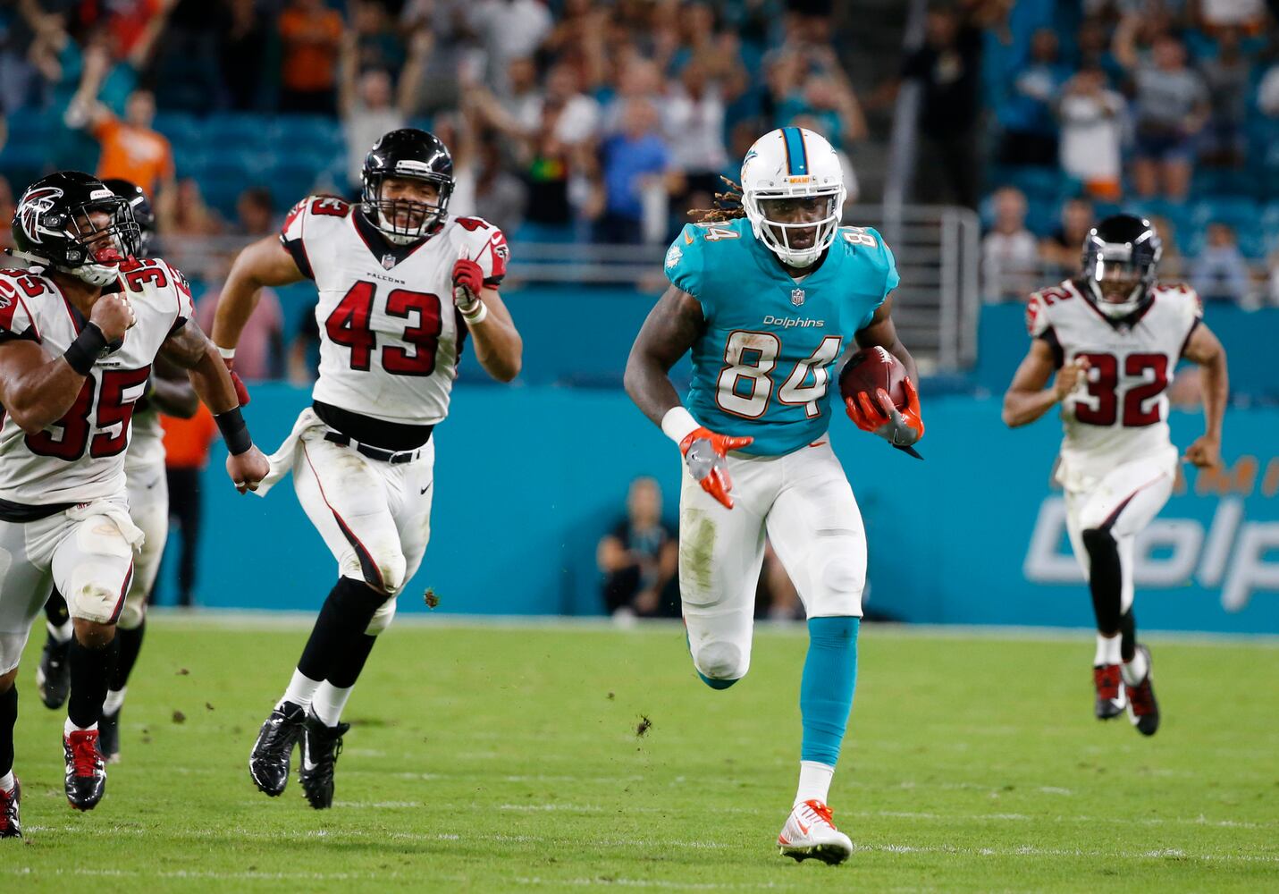 Photos: Falcons eclipsed by Dolphins in first exhibition game