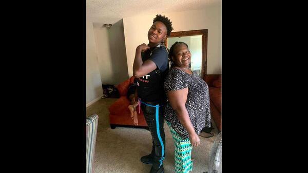 DeAndre Henderson and his mother, Kimberly Parks, pose in this undated photo. Henderson, 17, a Norcross High School student, was shot near the school grounds on Wednesday, Oct. 26, 2022 and later died from the wound. Photo courtesy Dez Parks.