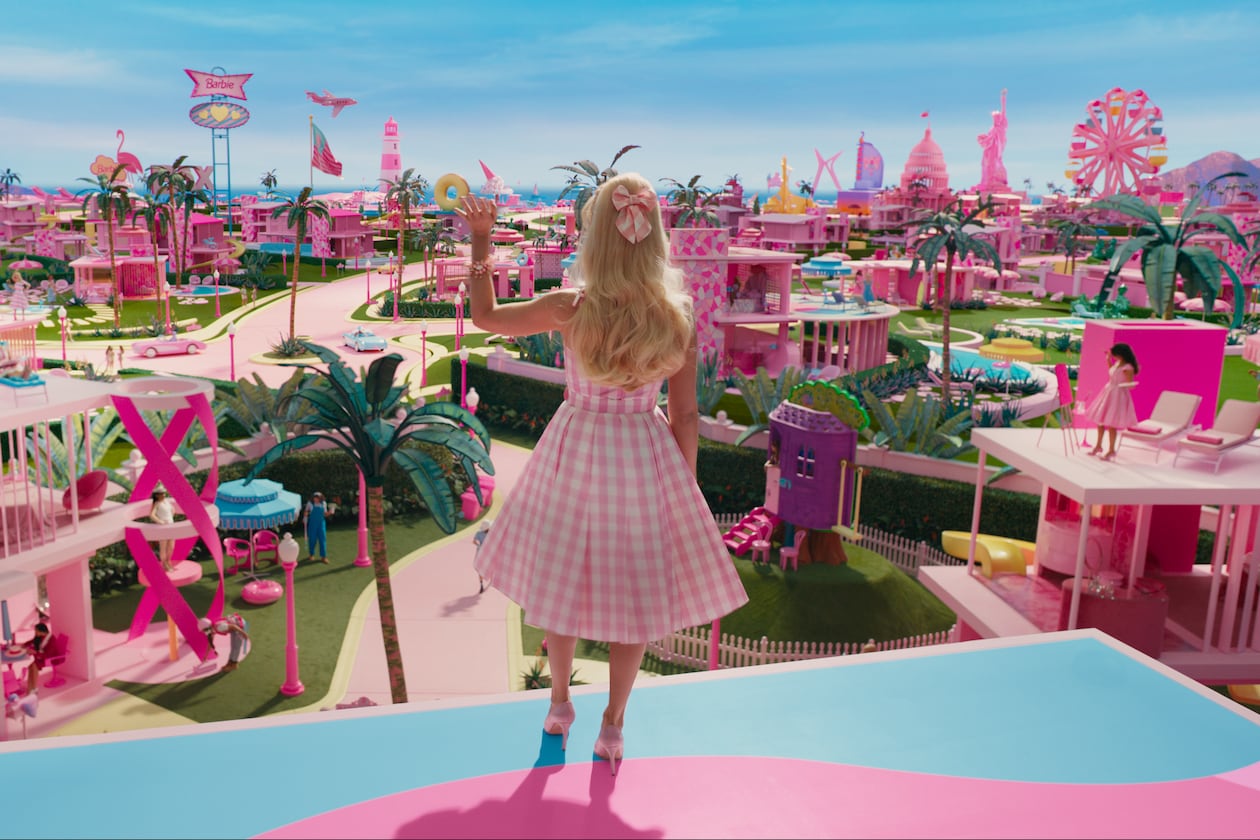 Margot Robbie as Mattel's Barbie.
(Courtesy of © 2023 Warner Bros. Entertainment Inc. All Rights Reserved.)