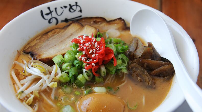 Spicy Miso Ramen Hajime. / (BECKY STEIN PHOTOGRAPHY)