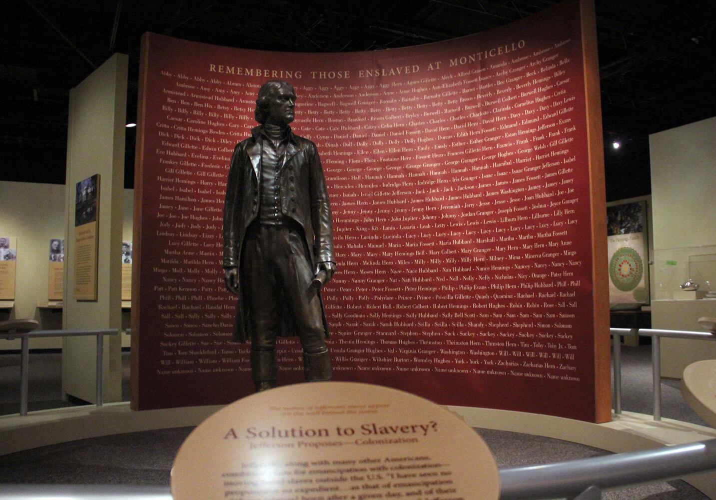 Slavery at Jefferson's Monticello at Atlanta History Center