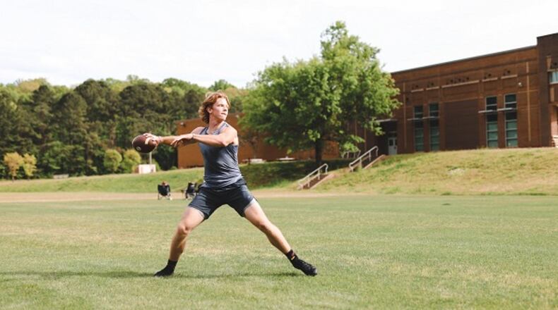 Prince Avenue Christian quarterback Brock Vandagriff, who passed for 2,471 yards in eight games last season, is a five-star recruit who committed to Georgia in January.