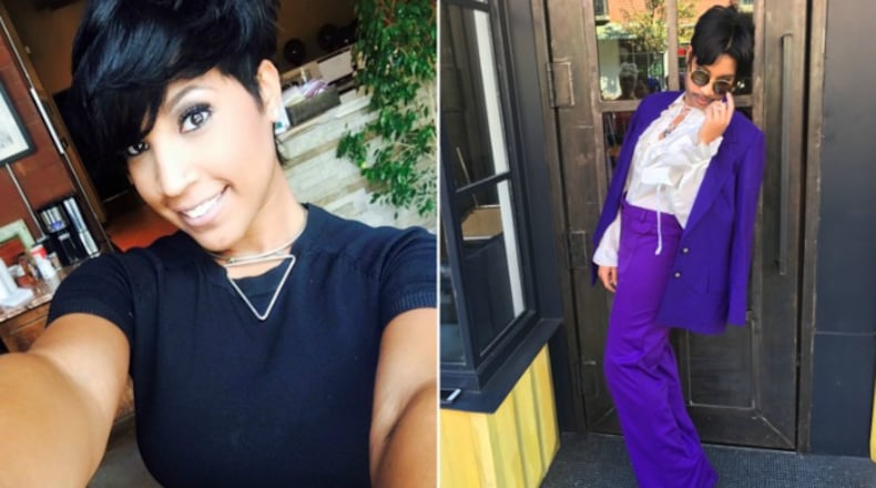 Atlanta stylist Talaya Render dressed up as Prince for Halloween for her company costume contest and looked eerily similar to the late legend.
