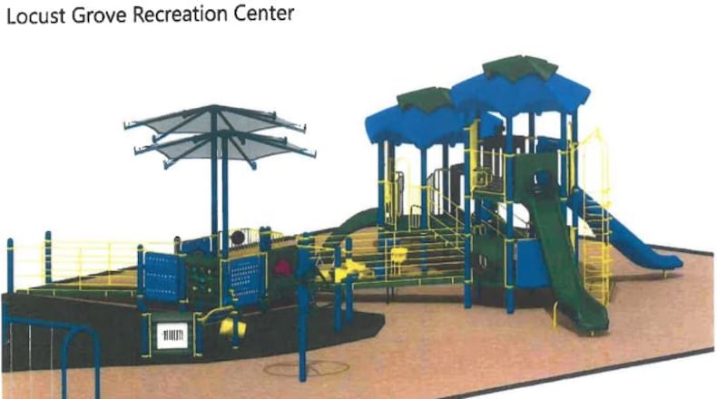 A new handicap-accessible playground is coming to the Locust Grove Recreation Center.