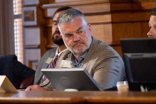 State Rep. Victor Anderson, R-Cornelia, first took office in 2021. (Ben Gray for the AJC)