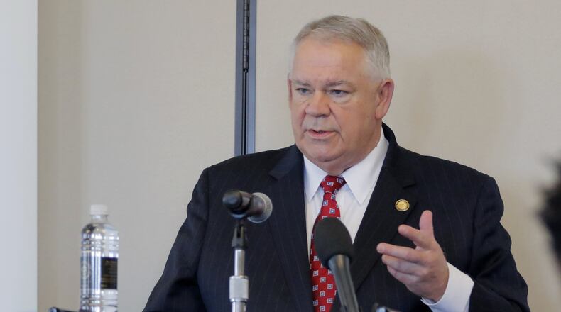 Georgia House Speaker David Ralston, speaking Wednesday to the Atlanta Press Club, said did have some concern about the health care proposal that U.S. House Republicans unveiled this week. “I hope they take the time to get it right,” the Blue Ridge Republican said. “I hope they process it and give it time to get it right.” BOB ANDRES /BANDRES@AJC.COM