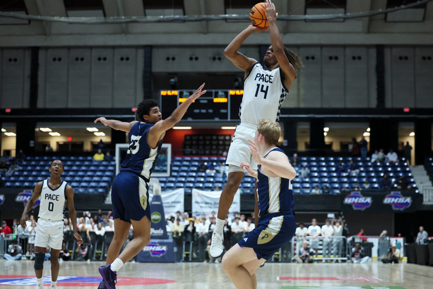 4A Boys State Championship game between St. Pius X and Pace Academy