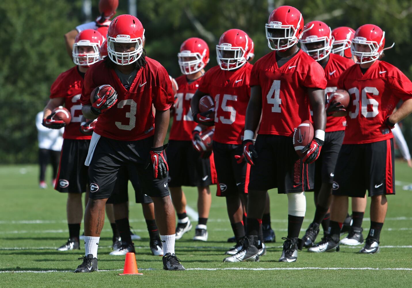 Photos: UGA's first day of practice