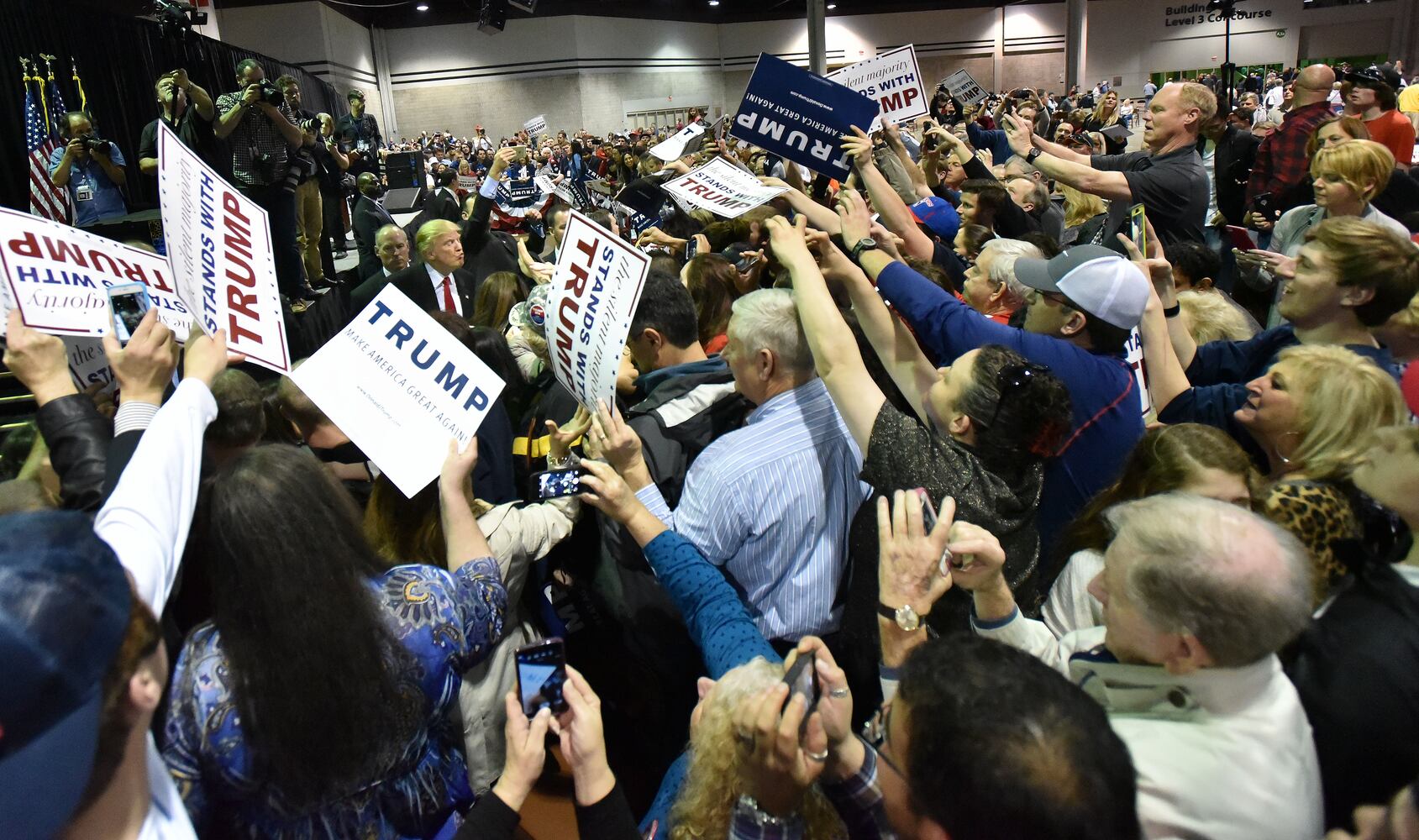 Photos: Donald Trump rallies in Atlanta
