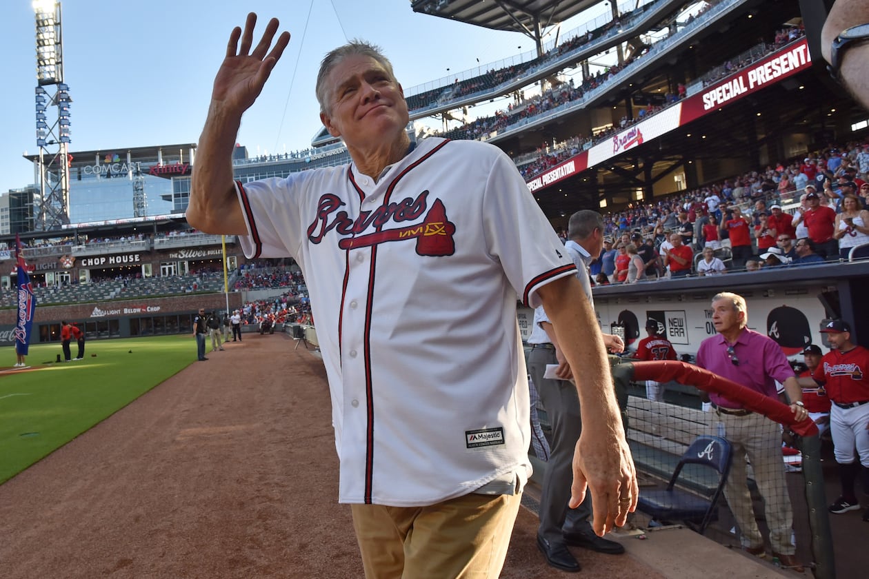 Atlanta Braves fans might have to accept the likelihood their beloved Dale Murphy won't be enshrined in the Hall of Fame. (Hyosub Shin/AJC 2019)