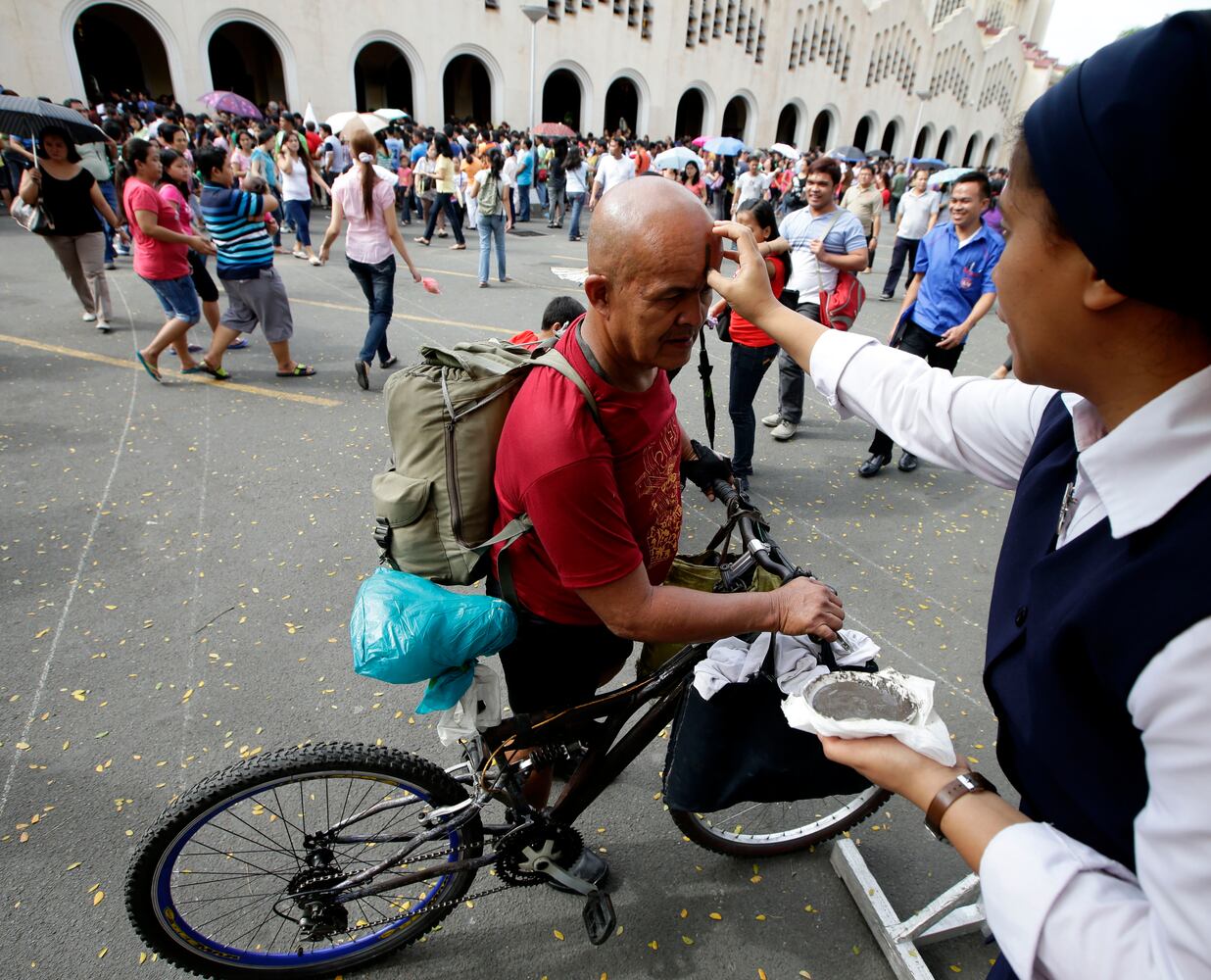 Ash Wednesday around the world