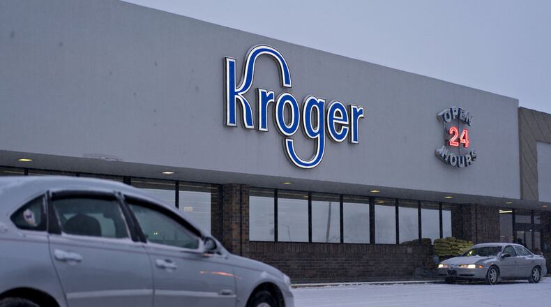File Photo: A Kroger supermarket in Sterling, Ill., on Feb. 5, 2018. Photo by: Daniel Acker - Bloomberg
