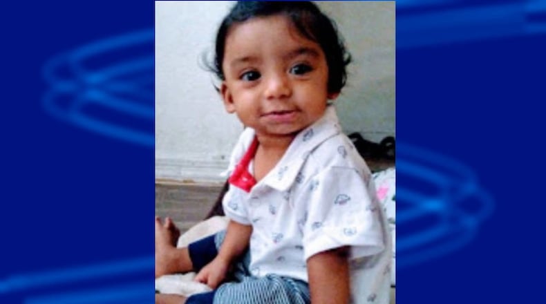 Police said 1-year-old Jason Darjee, who had been missing since Wednesday, was found safe Friday night.