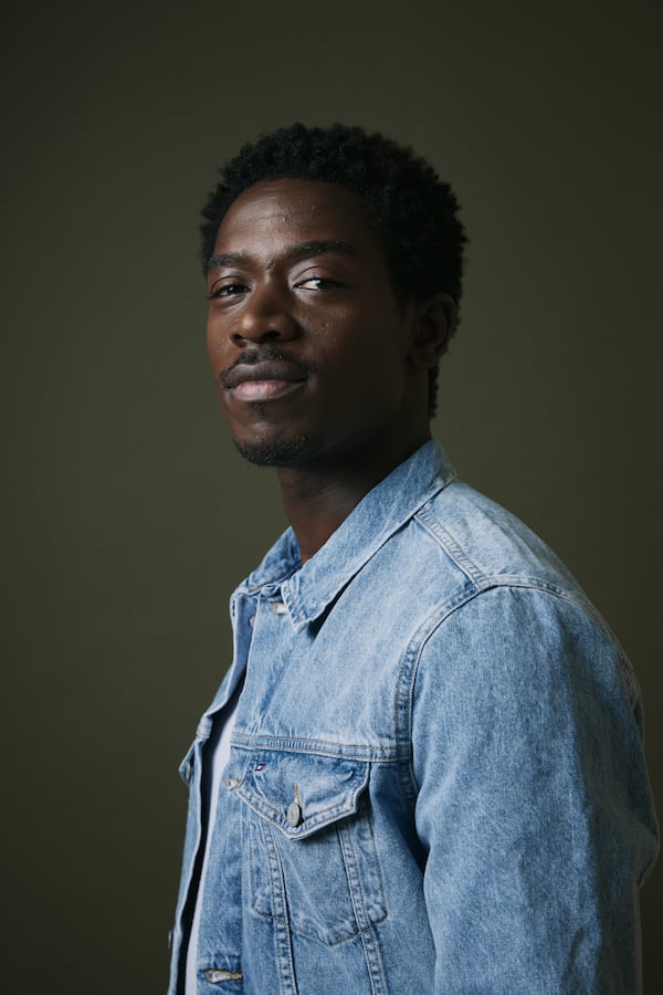 Damson Idris poses for a portrait to promote "F1 The Movie" on Tuesday, June 17, 2025, in New York. (Photo by Taylor Jewell/Invision/AP)