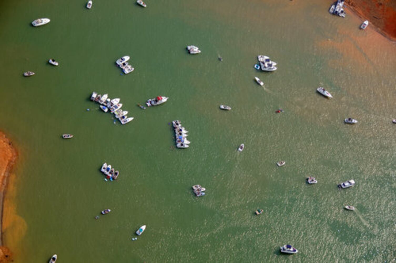 A shallow Lake Lanier can be hazardous
