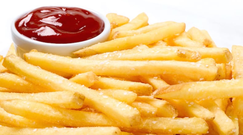 U.S. toddlers are more used to eat fries than veggies on any given day, according to a new survey. (Dreamstime)
