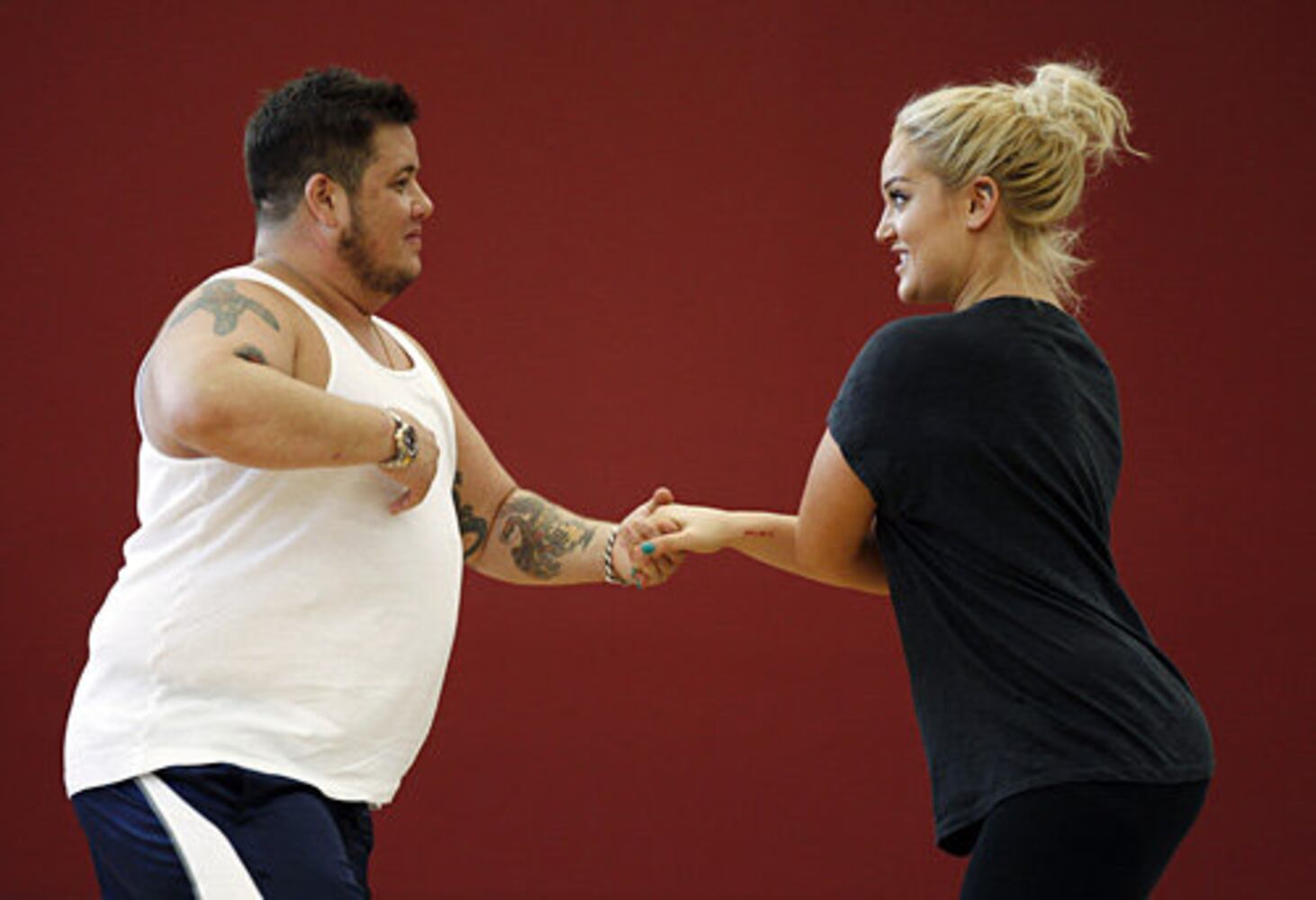 Chaz Bono hits the 'Dancing' studio