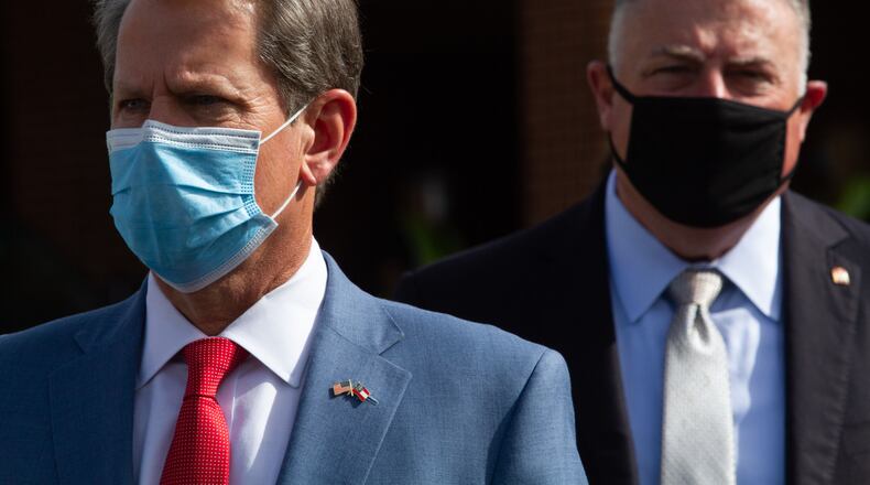 Gov. Brian Kemp. STEVE SCHAEFER FOR THE ATLANTA JOURNAL-CONSTITUTION