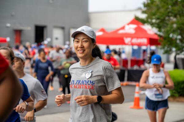 Atlanta Track Club's In-Training program can help you meet your goals, whether you're a Peachtree pro or first-timer. (Matthew Timothy Demarko for Atlanta Track Club)