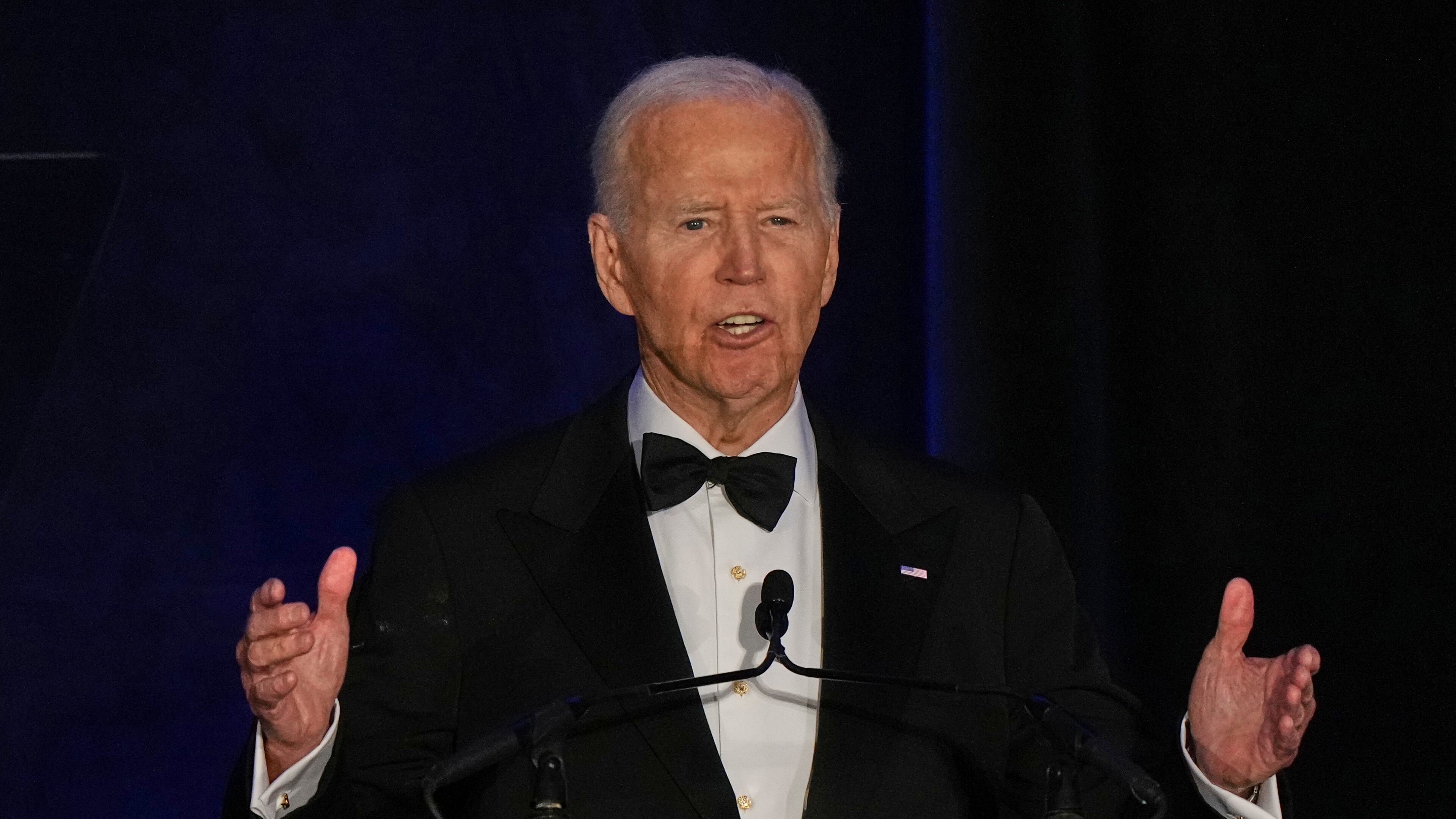FILE - Former President Joe Biden speaks during the National Bar Association's 100th Annual Awards Gala in Chicago, Thursday, July 31, 2025. (AP Photo/Nam Y. Huh, File)