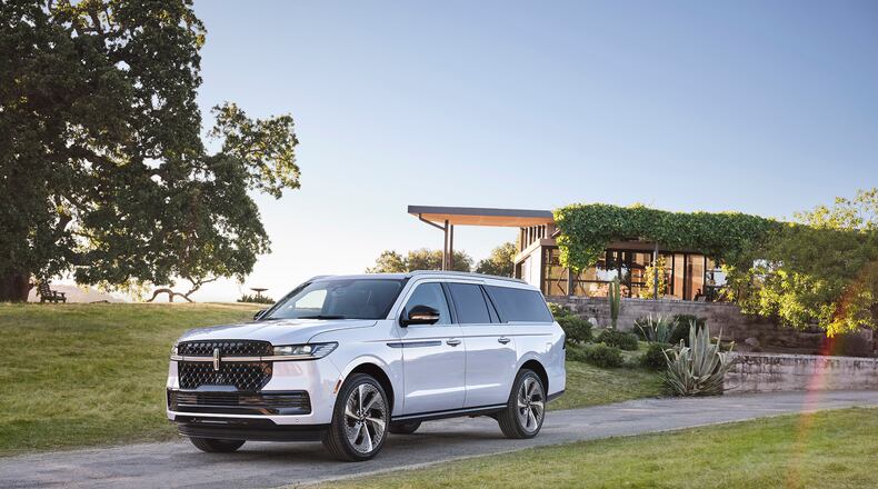 The 2025 Navigator is the flagship vehicle of the Lincoln brand. (Tyler Gourley/Lincoln/TNS)