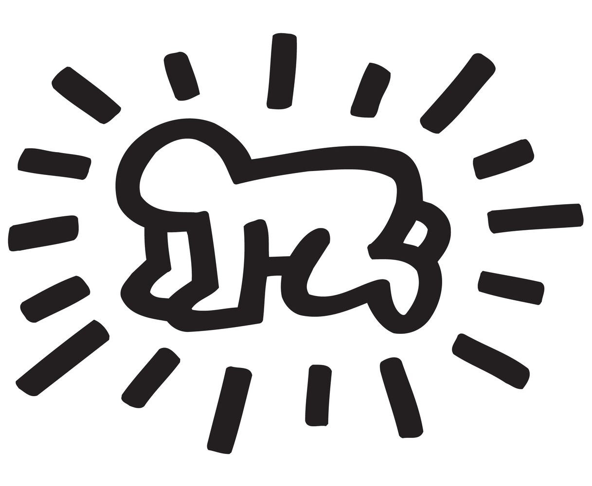 The work of Keith Haring